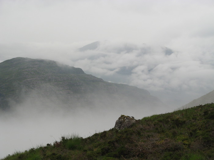 Clouds on Liathach